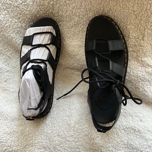 Dr. Martens Black Sandals